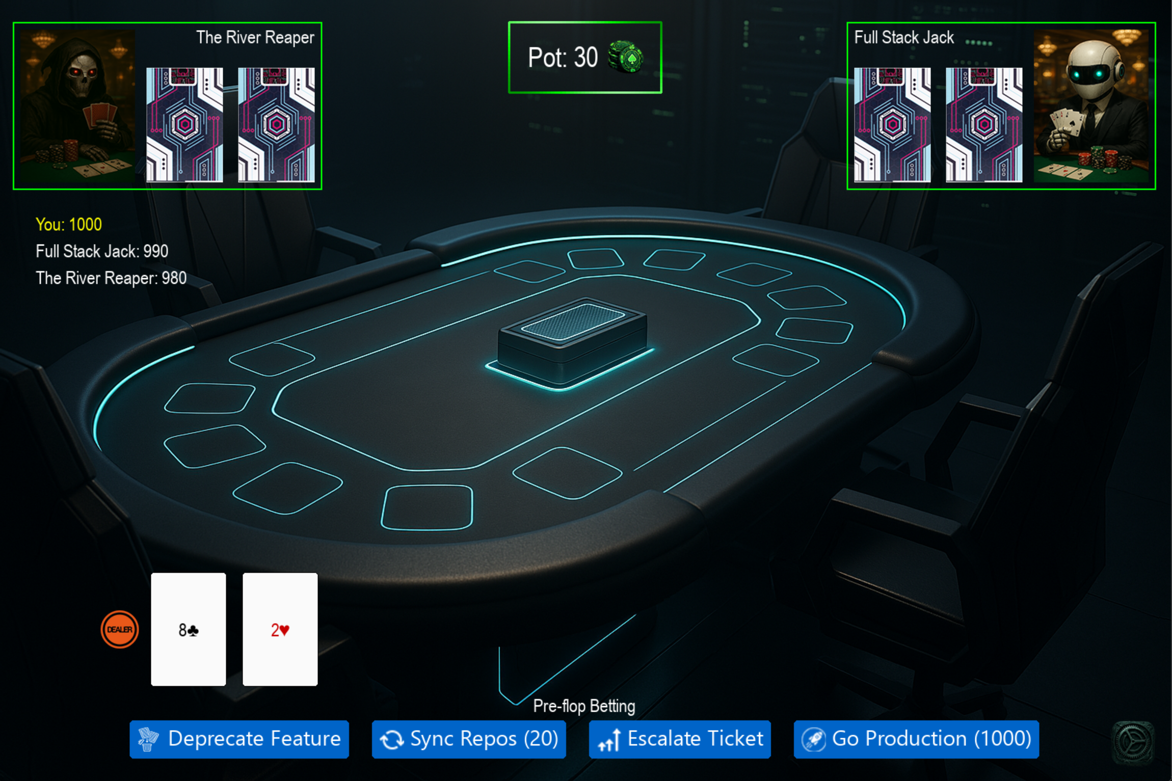 IT Poker App Screenshot